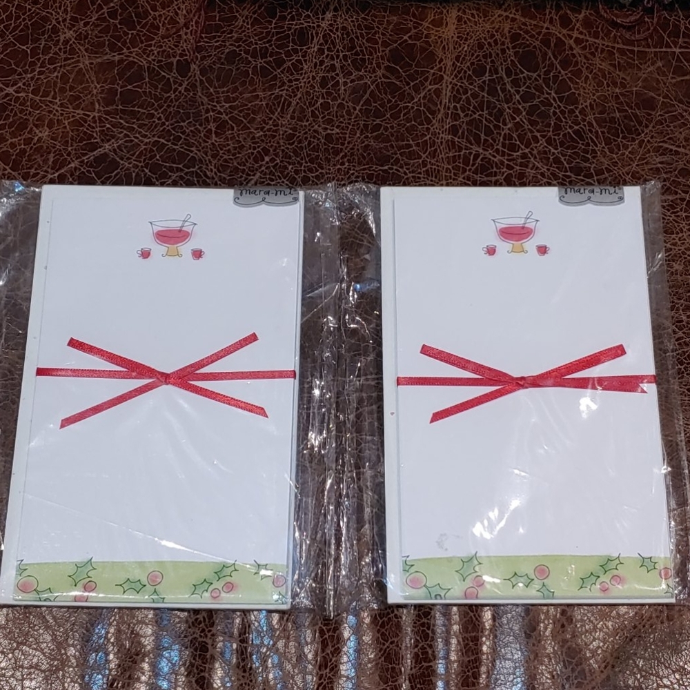 3 sets Christmas Punch Bowl Invitations